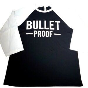 Bella Bella-Canvas Navy White Baseball T-Shirt NWOT